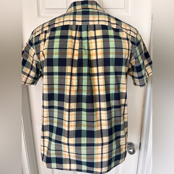 Mens Patagonia Short Sleeve Plaid Button Up Cotton Blend Shirt - Picture 3 of 10